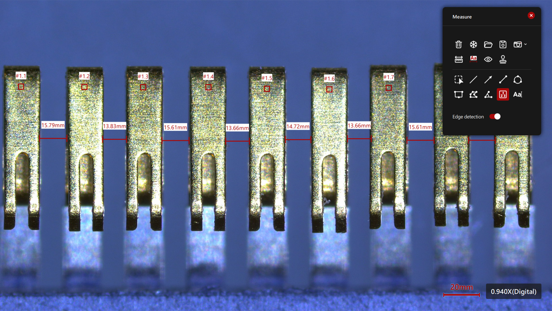 Pourquoi utiliser un microscope pour effectuer des mesures ?